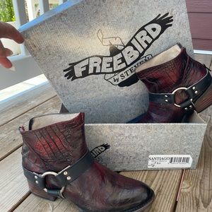 Freebirds by Steven Santiago Red Croco size 8